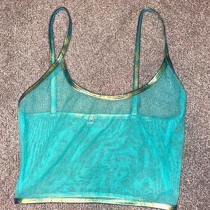 IHeart Raves mesh tank